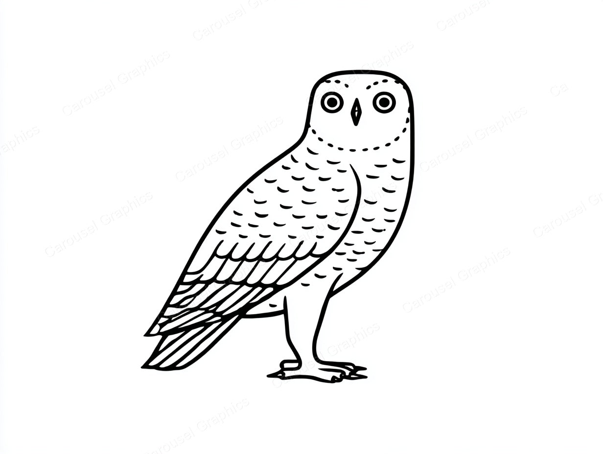 Owl Vector Graphic preview