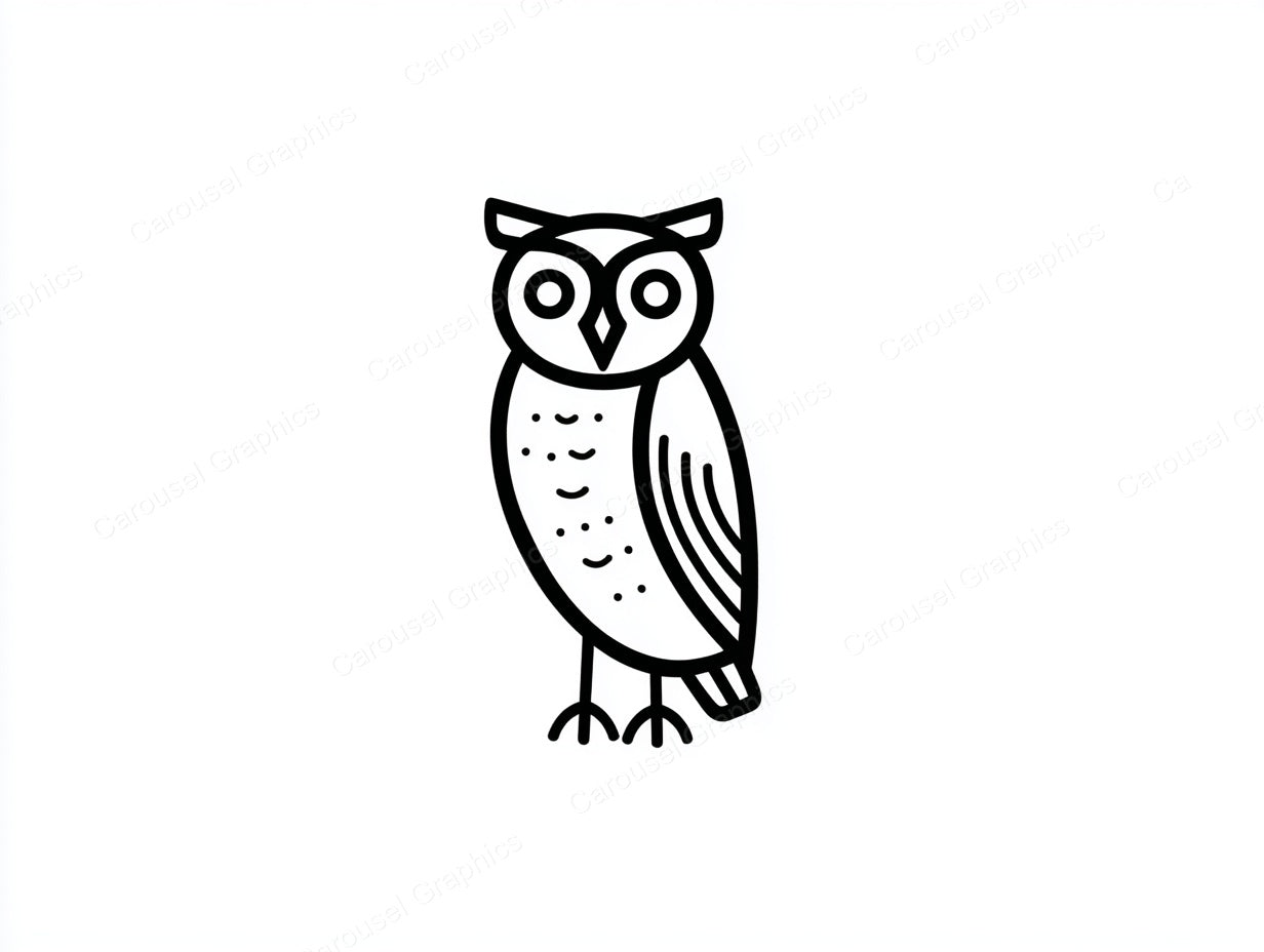 Owl Vector Graphic preview