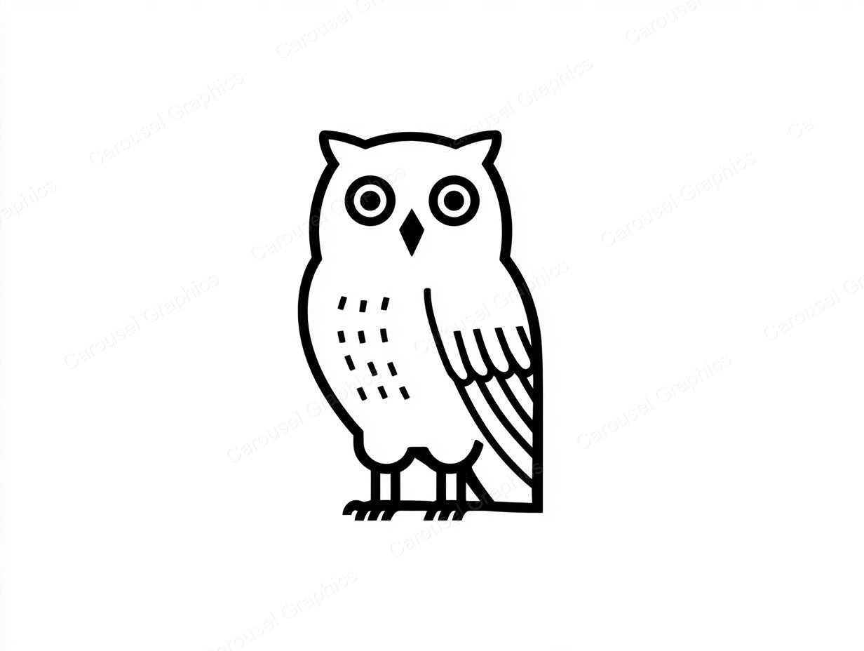 Owl Vector Graphic preview