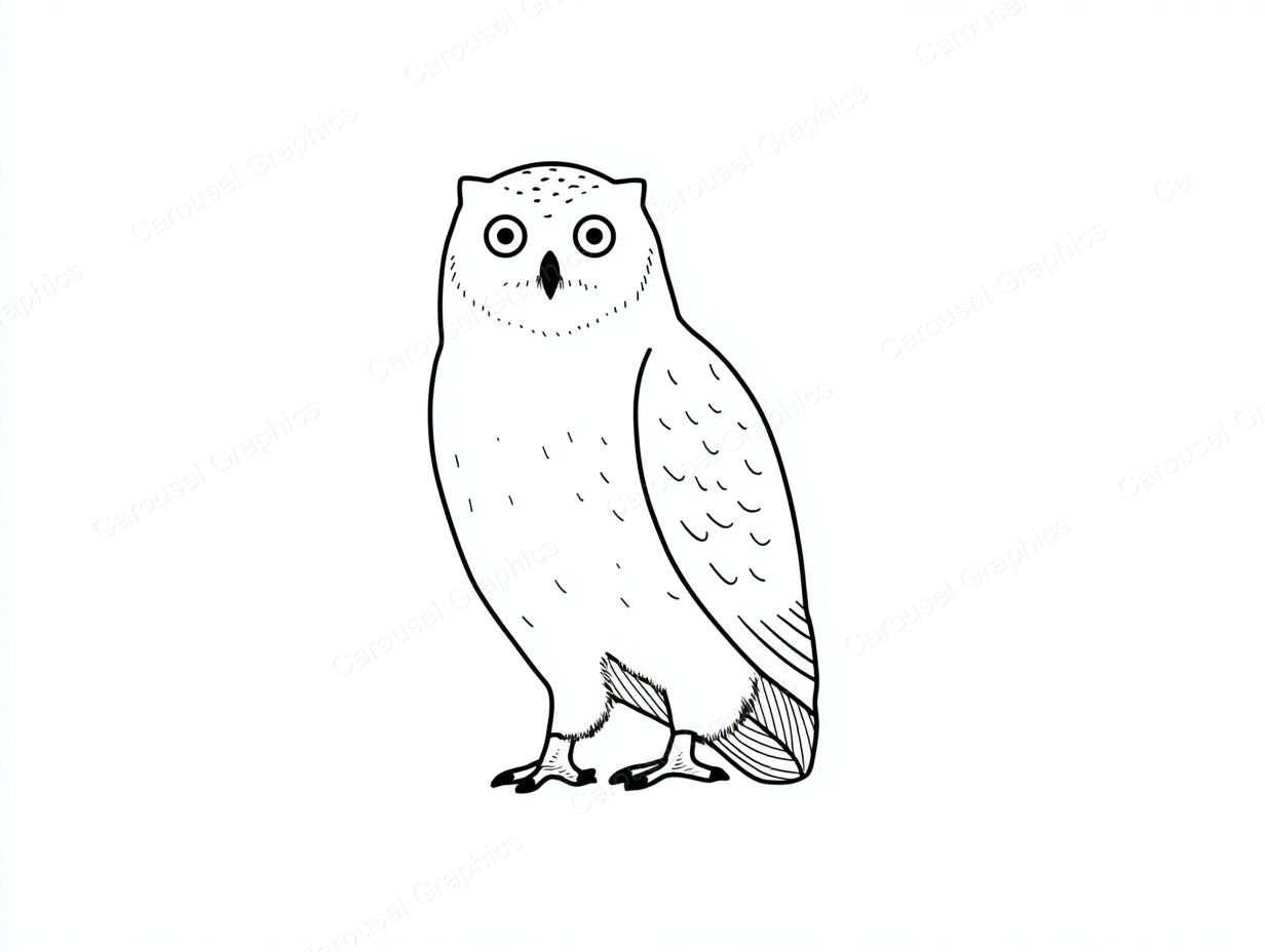 Owl Vector Graphic preview
