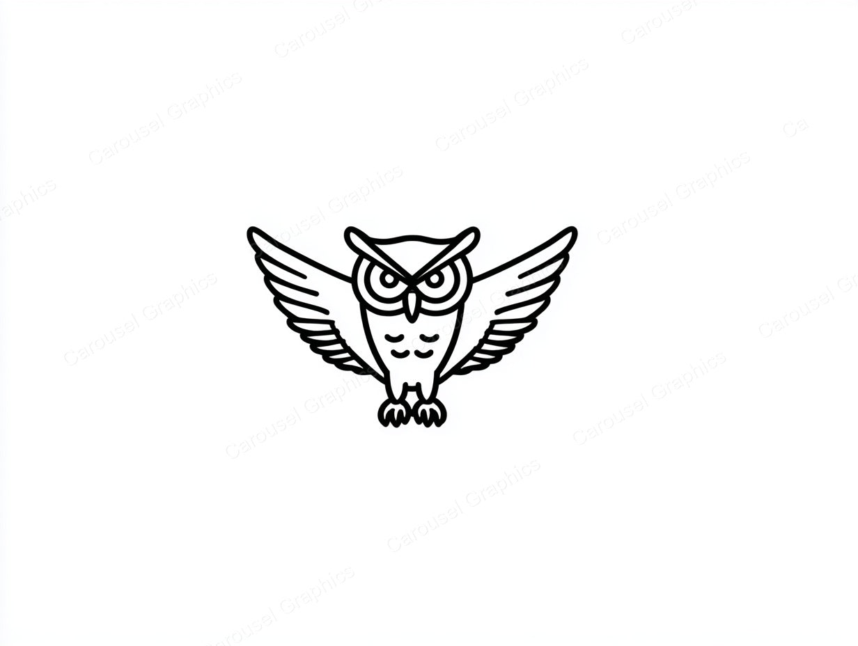 Owl Vector Graphic preview