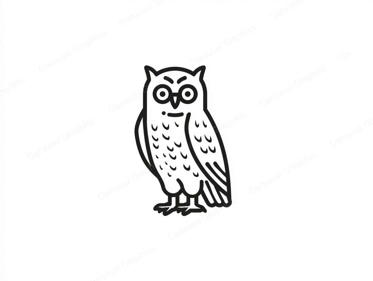 Owl Vector Graphic preview