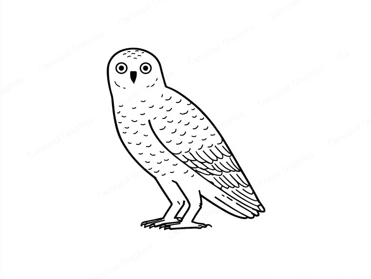 Owl Vector Graphic preview