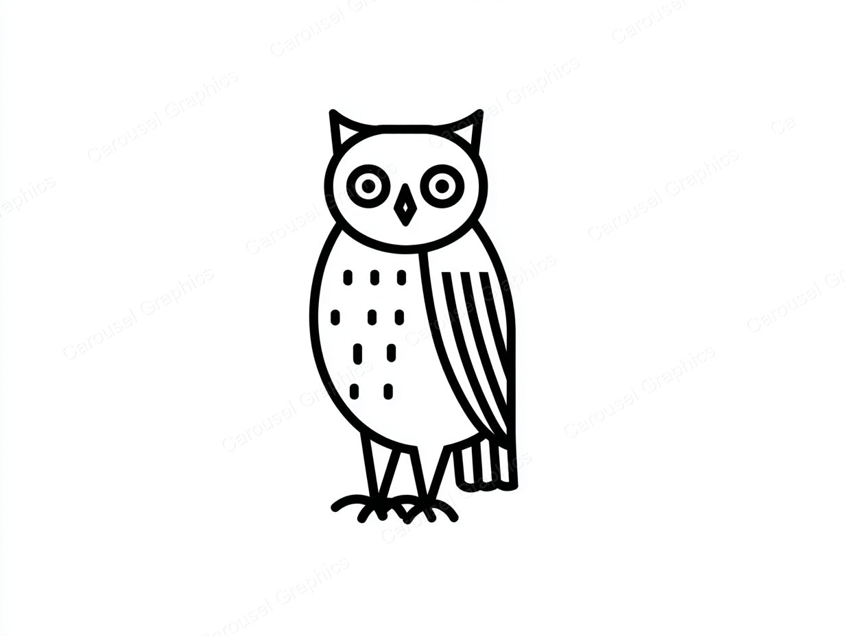 Owl Vector Graphic preview