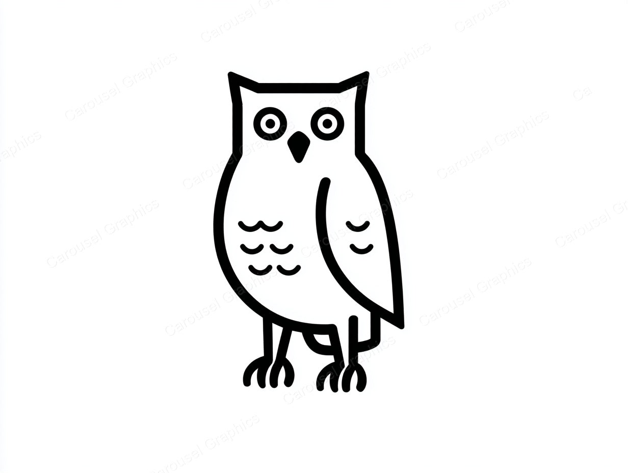 Owl Vector Graphic preview