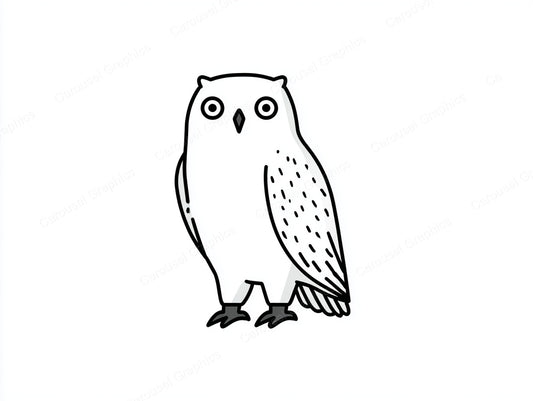 Owl Vector Graphic preview