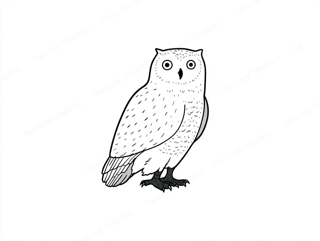 Owl Vector Graphic preview