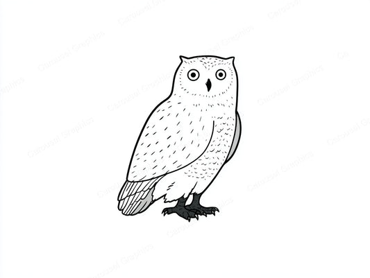 Owl Vector Graphic preview