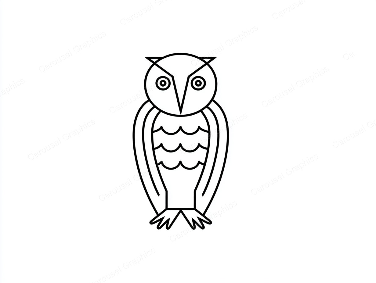 Owl Vector Graphic preview