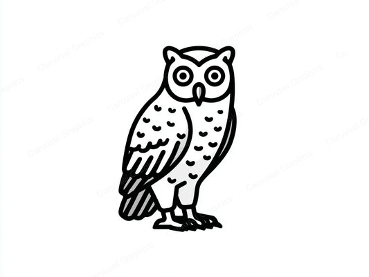 Owl Vector Graphic preview