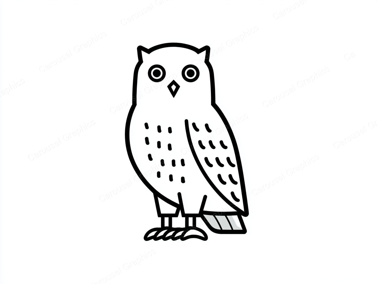 Owl Vector Graphic preview
