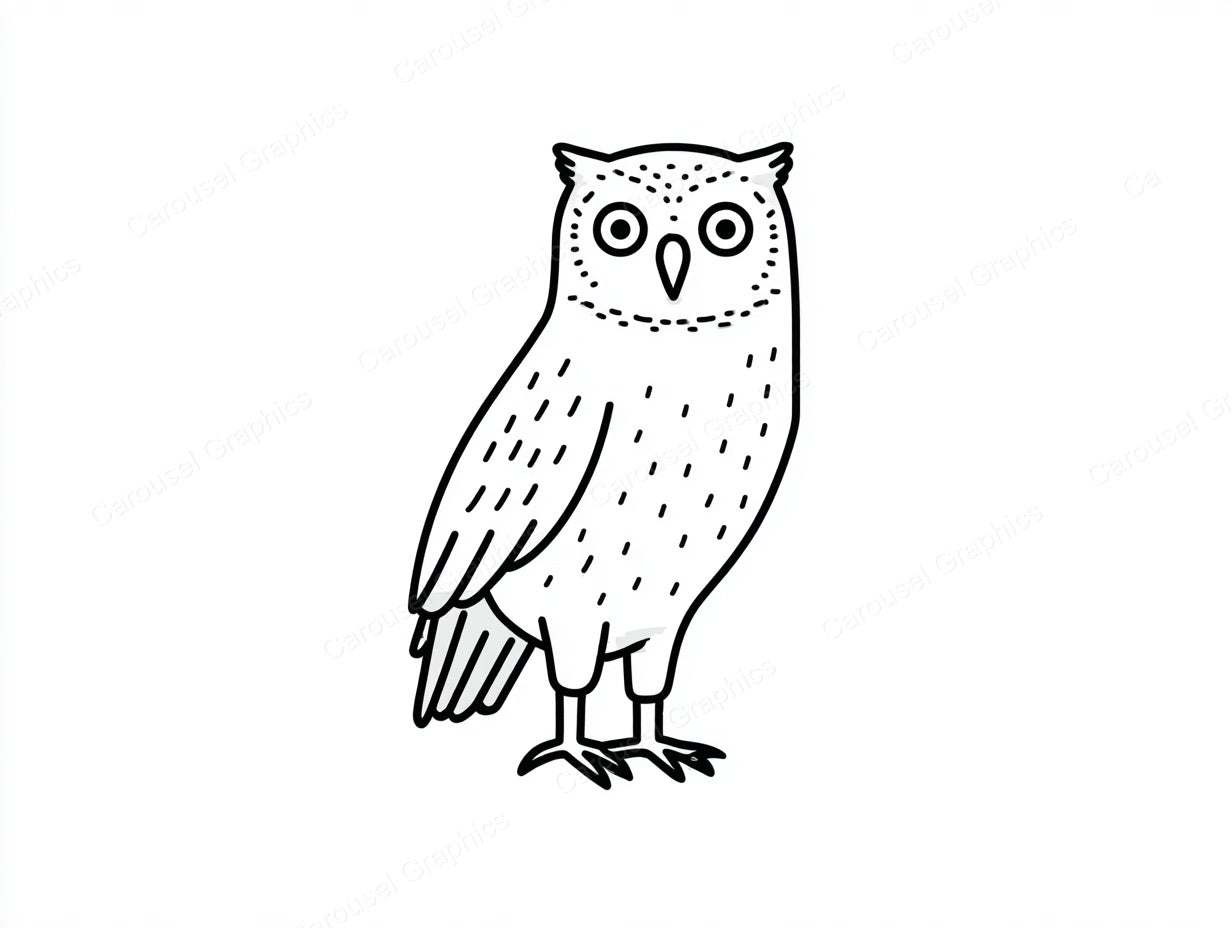 Owl Vector Graphic preview