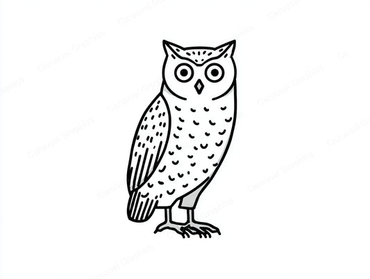 Owl Vector Graphic preview