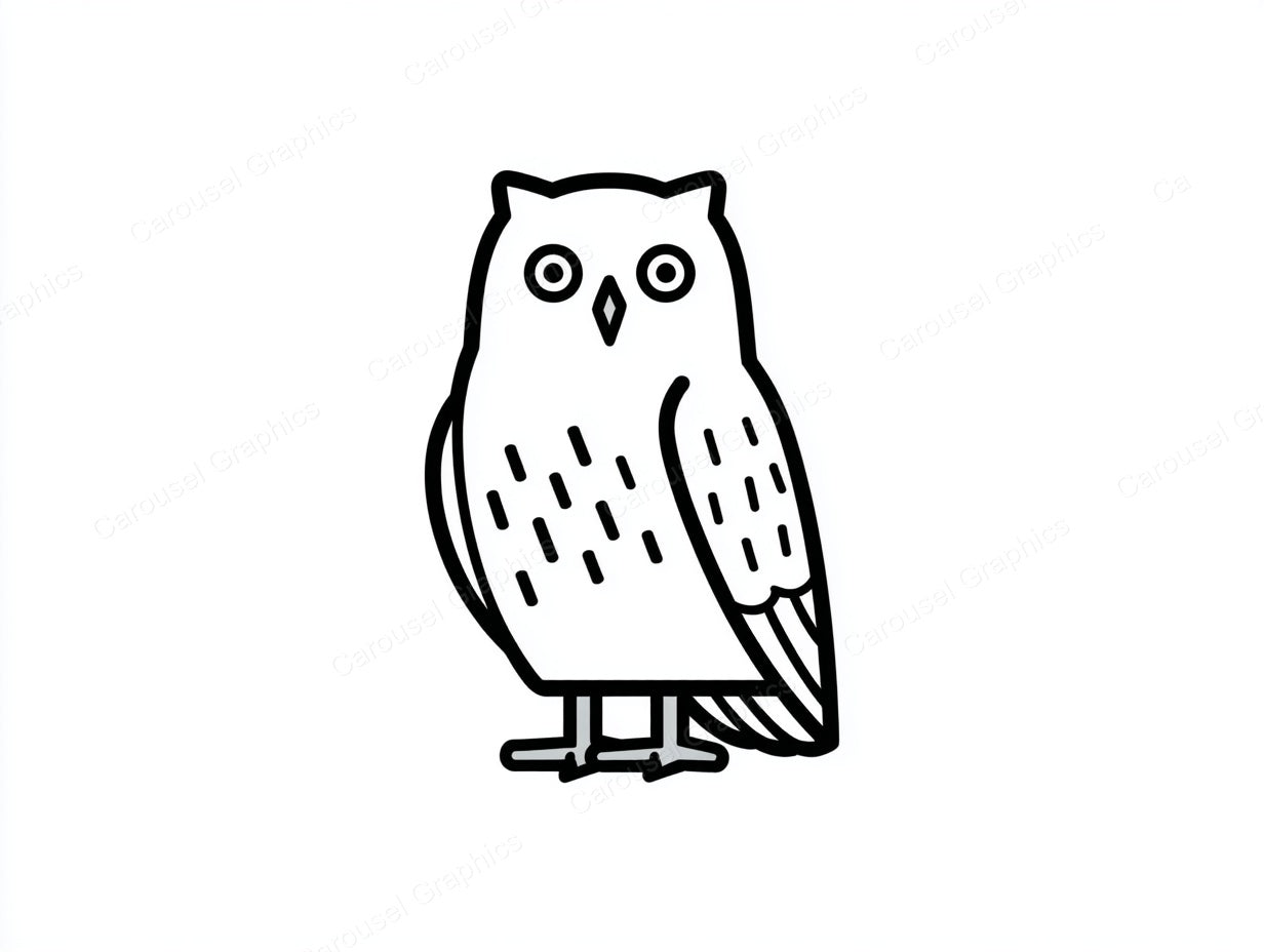 Owl Vector Graphic preview