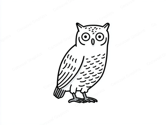Owl Vector Graphic preview