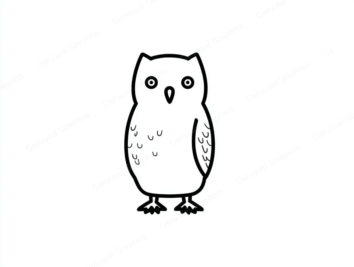 Owl Vector Graphic preview