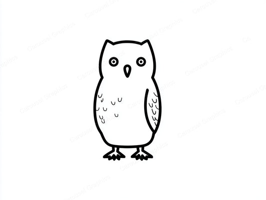 Owl Vector Graphic preview