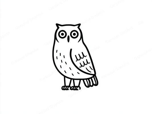 Owl Vector Graphic preview