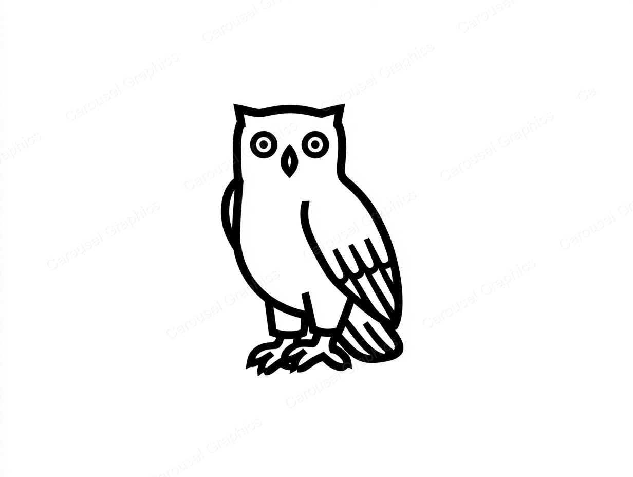 Owl Vector Graphic preview