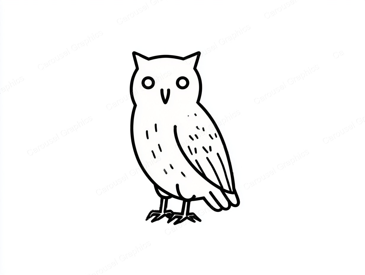 Owl Vector Graphic preview