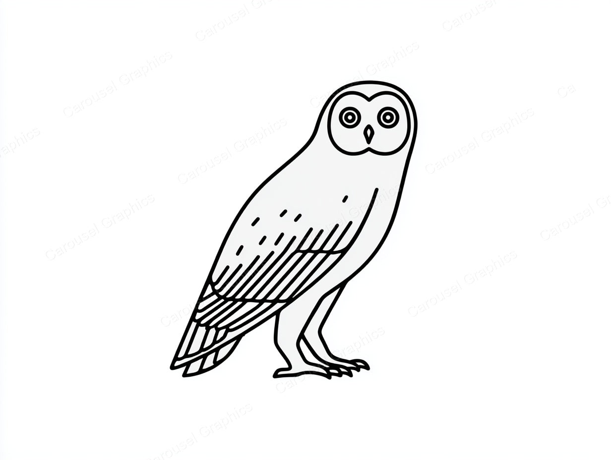 Owl Vector Graphic preview