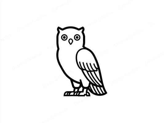 Owl Vector Graphic preview