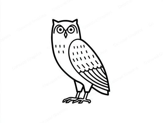 Owl Vector Graphic preview