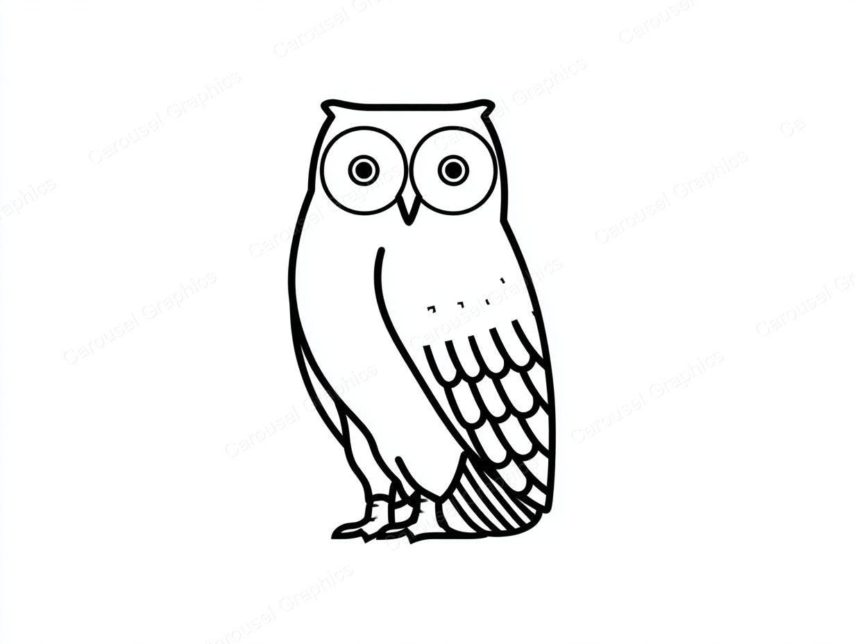 Owl Vector Graphic preview