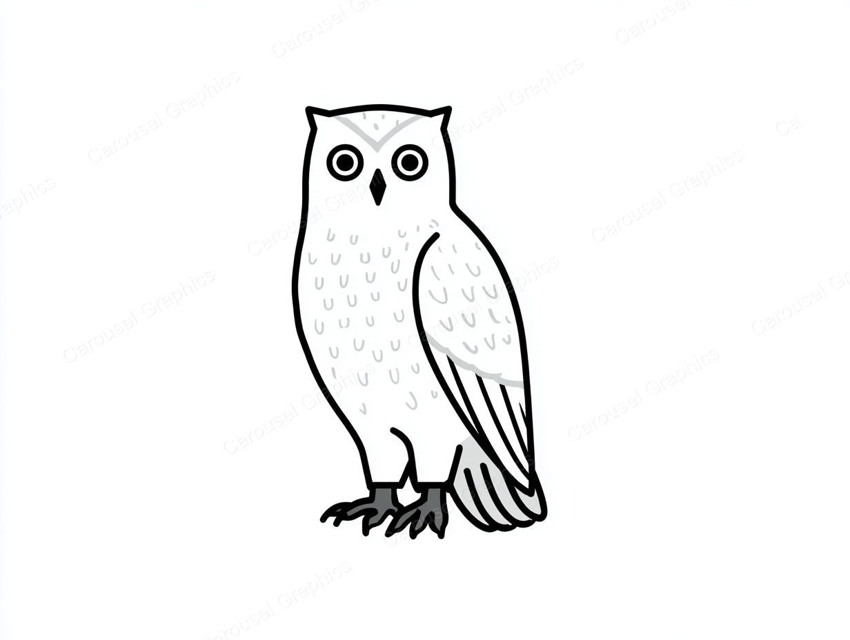 Owl Vector Graphic preview