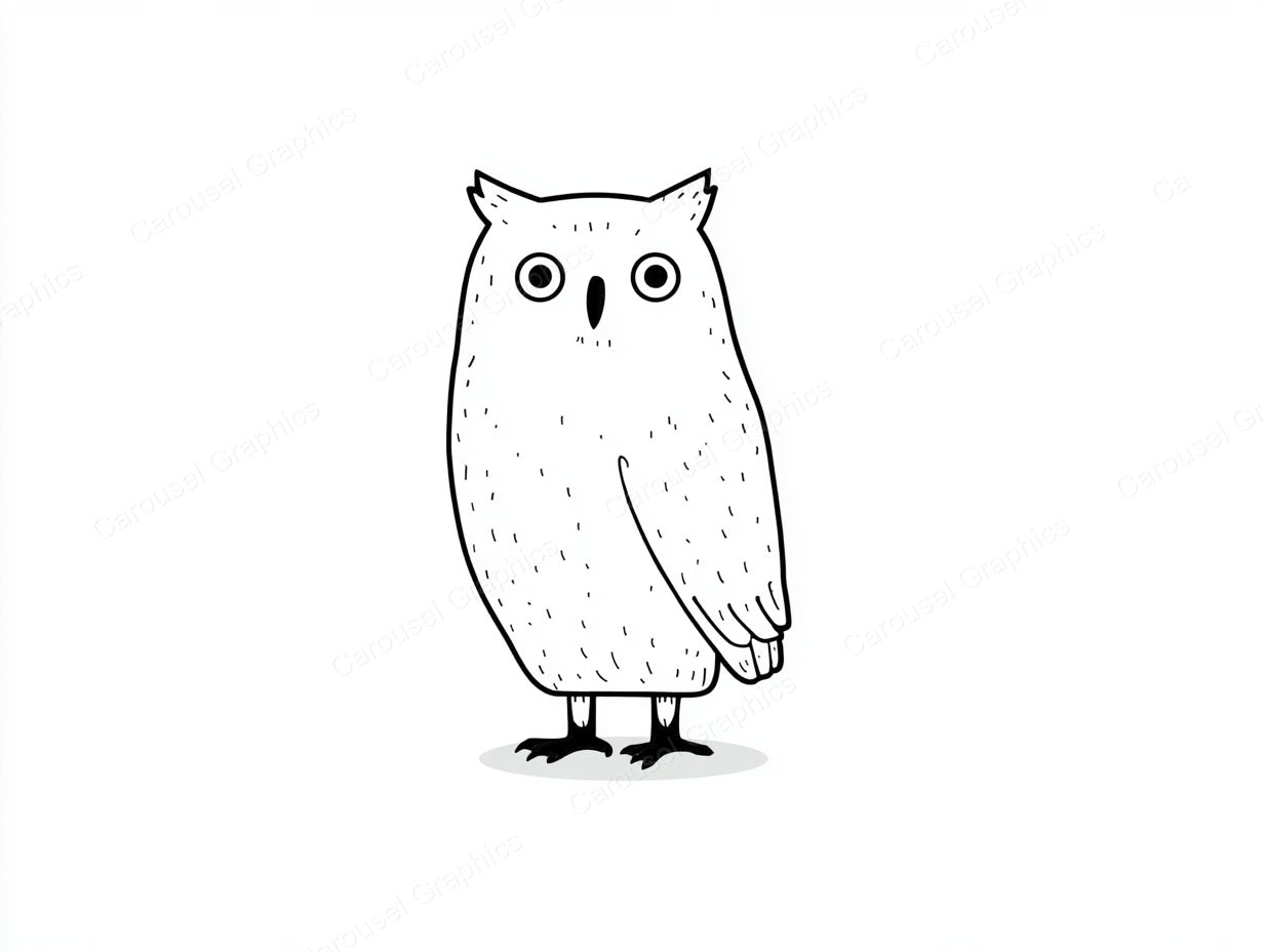 Owl Vector Graphic preview