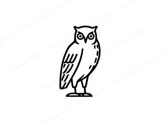 Owl Vector Graphic preview