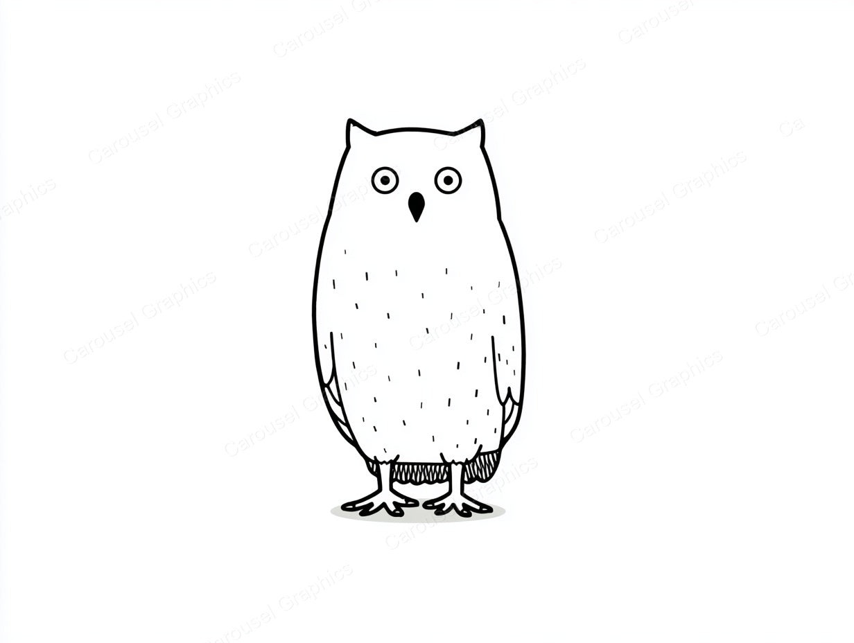 Owl Vector Graphic preview