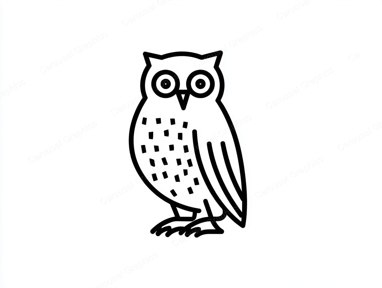 Owl Vector Graphic preview
