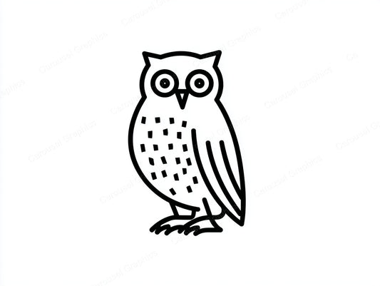 Owl Vector Graphic preview