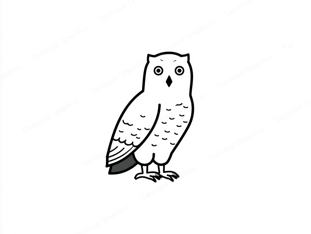 Owl Vector Graphic preview