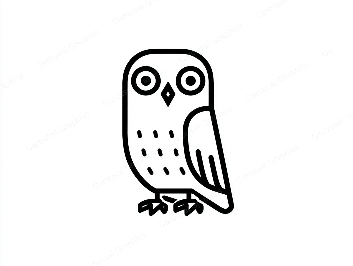 Owl Vector Graphic preview