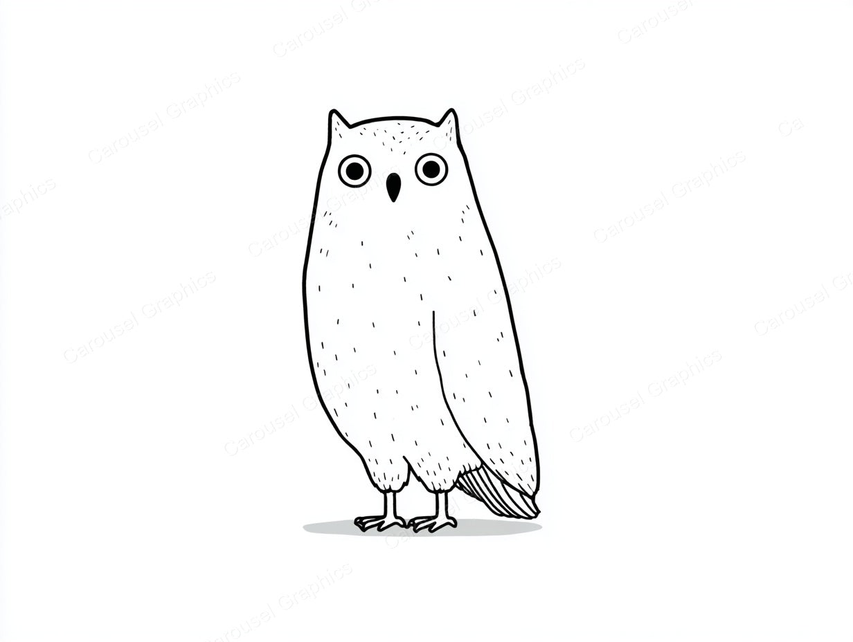 Owl Vector Graphic preview