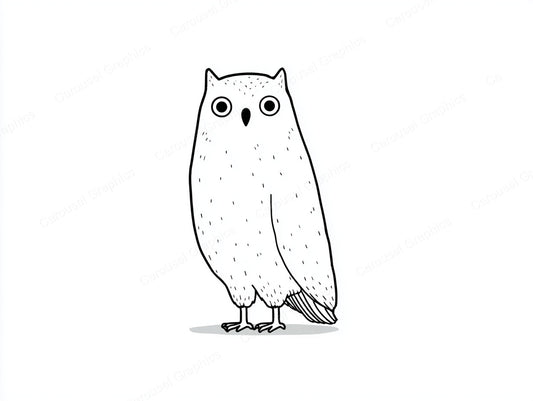 Owl Vector Graphic preview