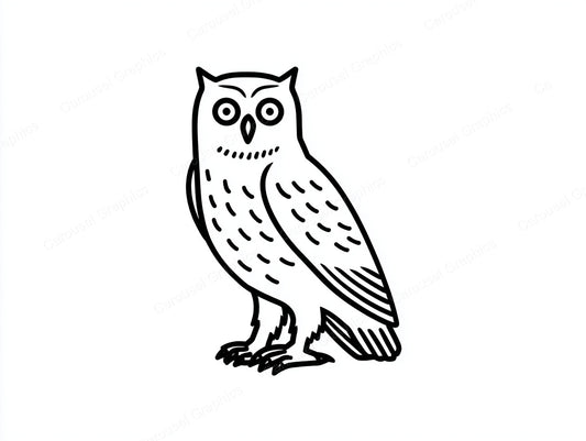 Owl Vector Graphic preview