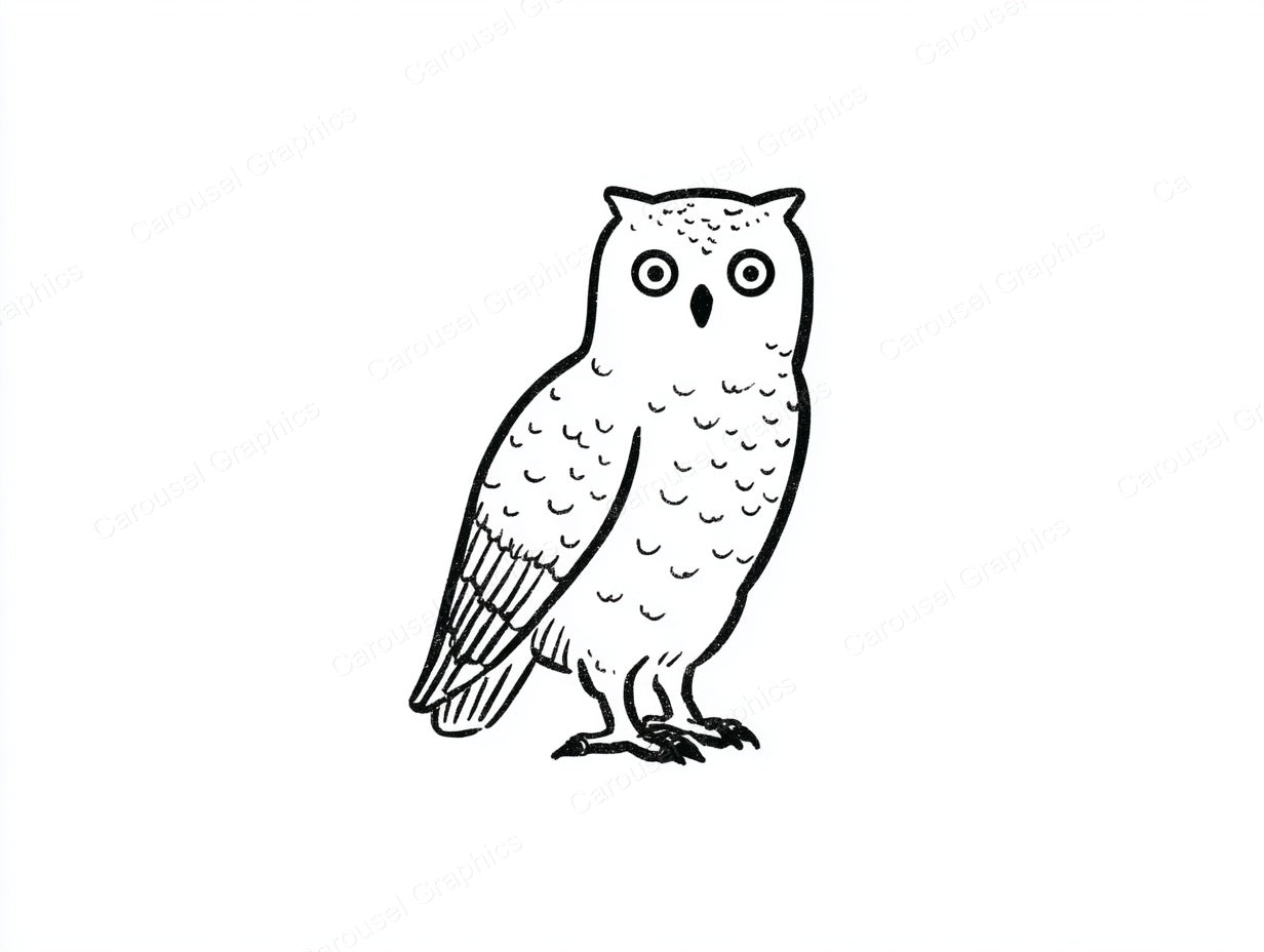 Owl Vector Graphic preview