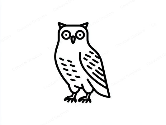 Owl Vector Graphic preview