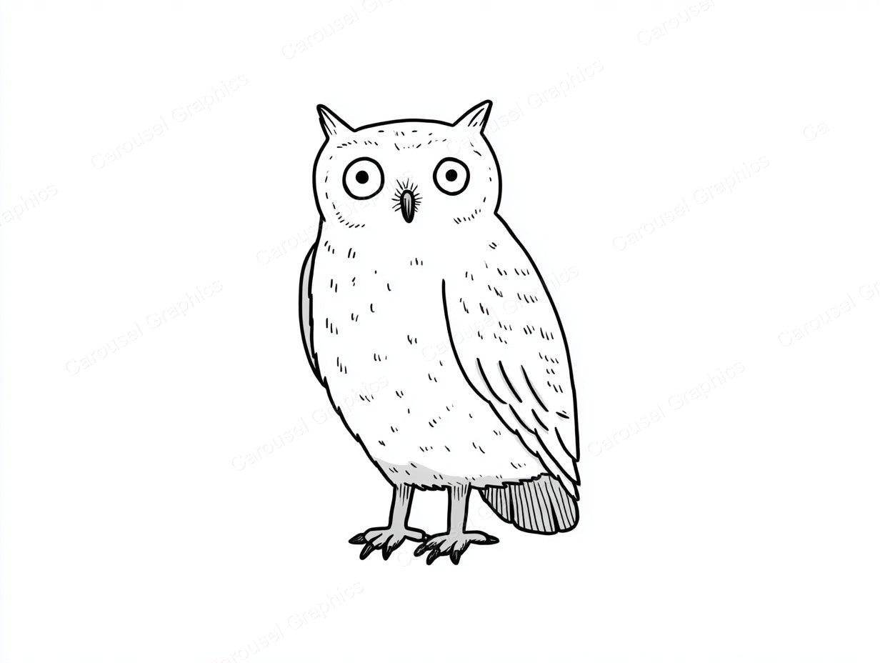 Owl Vector Graphic preview