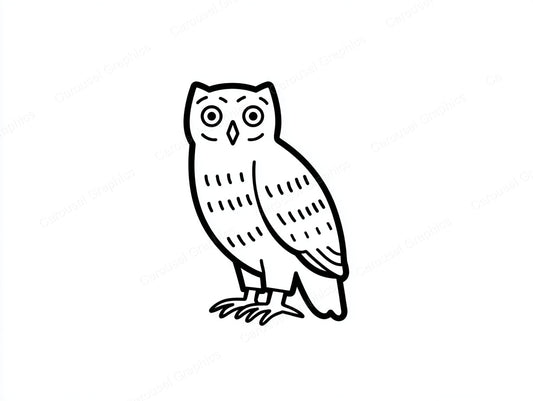 Owl Vector Graphic preview