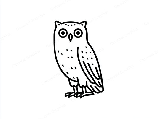 Owl Vector Graphic preview
