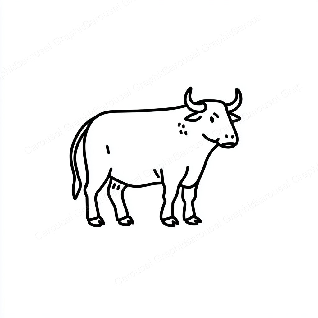 Ox Vector Graphic preview