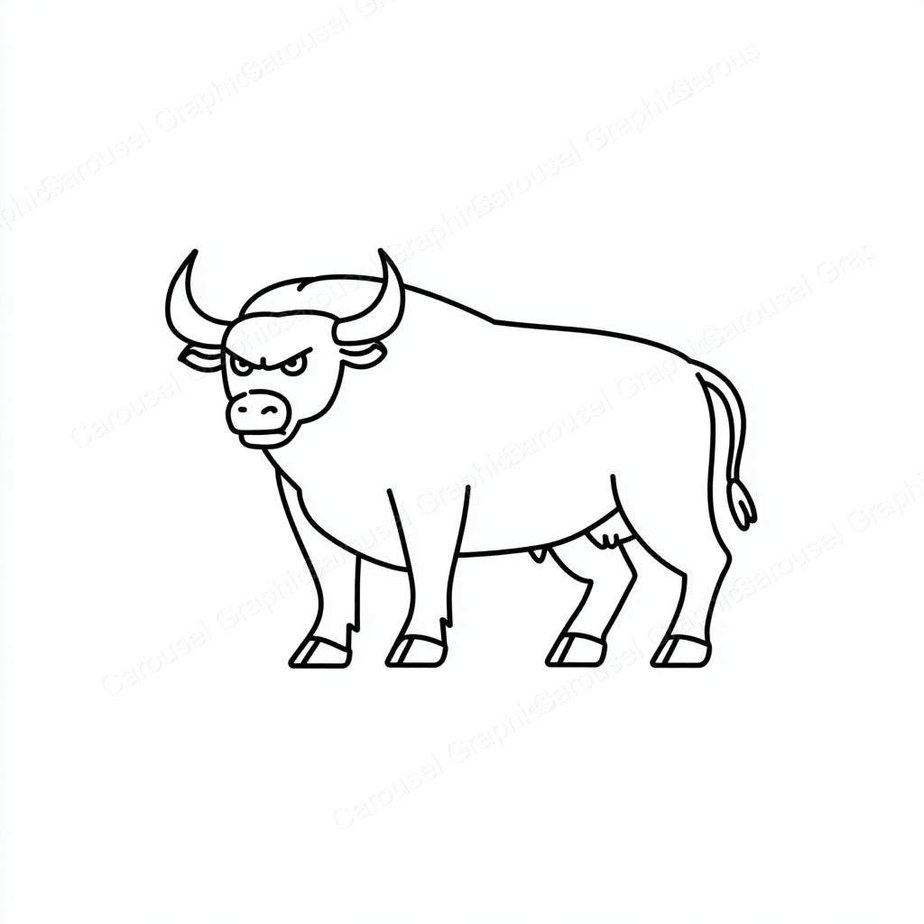 Ox Vector Graphic preview