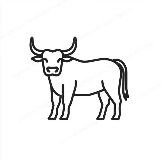 Ox Vector Graphic preview
