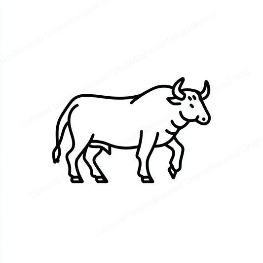 Ox Vector Graphic preview