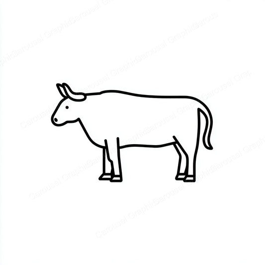 Ox Vector Graphic preview