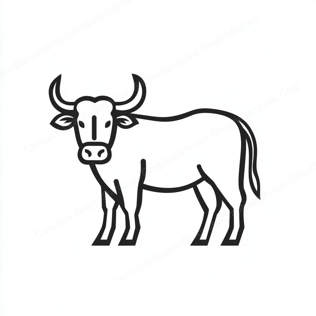 Ox Vector Graphic preview